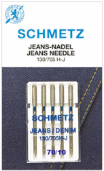 Igły do Jeansu SCHMETZ półpłaskie 70 - 5 szt. (S45)