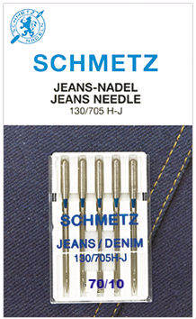 Igły do Jeansu SCHMETZ półpłaskie 70 - 5 szt. (S45)