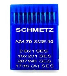 Igły Schmetz 16x231 DBx1 rozmiar 70 SES do stebnówek