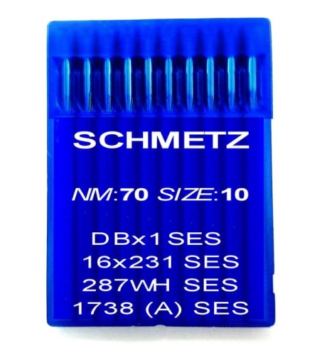 Igły Schmetz 16x231 DBx1 rozmiar 70 SES do stebnówek