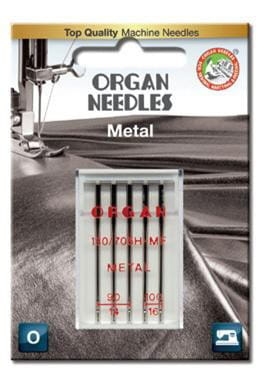 3125 Igły półpłaskie Organ Metal MIX rozmiary 90 + 100