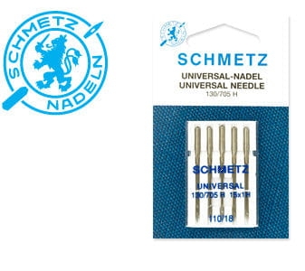 Igły uniwersalne SCHMETZ półpłaskie 110 - 5 szt. (S08) 