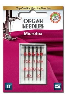3128 Igły półpłaskie Organ Microtex MIX rozmiary 60 + 70
