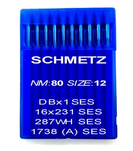 Igły Schmetz 16x231 DBx1 rozmiar 80 SES do stebnówek