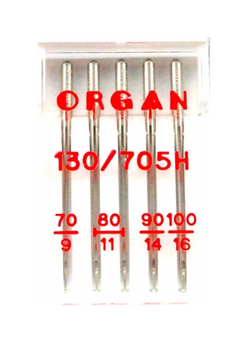 3008 Igły półpłaskie Organ uniwersalne MIX 70, 80, 90, 100