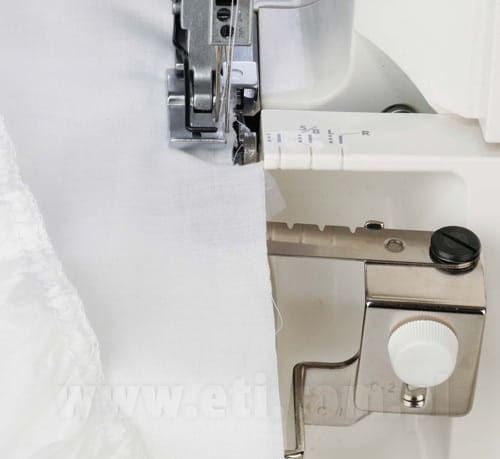 809 - Prowadnik do marszczenia do owerloków Janome Elna