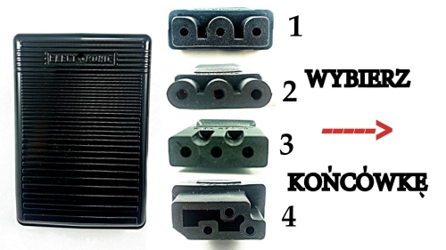 Regulator obrotów, pedał do maszyn do szycia Janome, Juki, Łucznik