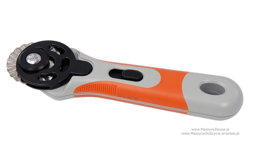 2047- Nóż krążkowy 45mm oburęczny falisty 