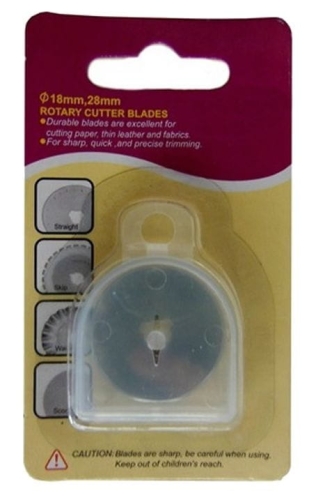 Ostrze noża krążkowego 28mm proste x 2szt. X'SOR