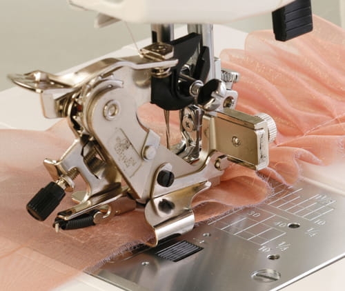 656 Stopka do falbanek i zakładek Ruffler Janome Elna