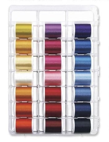 Zestaw nici do haftu Madeira 40 x 1000m