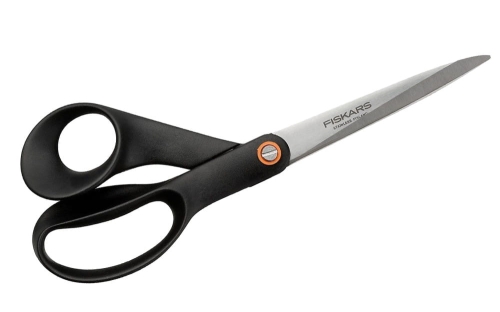 Fiskars nożyczki do materiału 21cm (białe lub czarne)