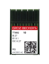 Igły Groz-Beckert B27 rozmiar 100 R do owerloków