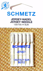 Igły kulkowe do jerseyu SCHMETZ półpłaskie 80 - 5 szt. (S35)