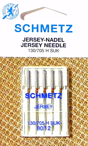 Igły kulkowe do jerseyu SCHMETZ półpłaskie 80 - 5 szt. (S35)