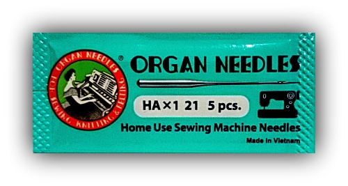 3047 Igły półpłaskie uniwersalne Organ HAx1 rozmiar 130/21 