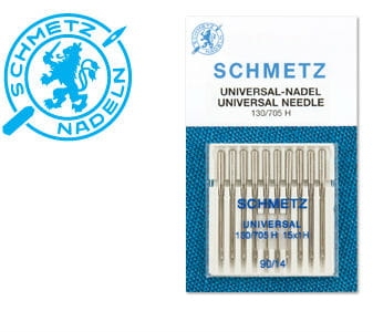 Igły uniwersalne SCHMETZ półpłaskie 90 - 10 szt. (S17) 