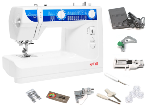 Elna eXplore 240 Maszyna do szycia + Gratisy + Stolik