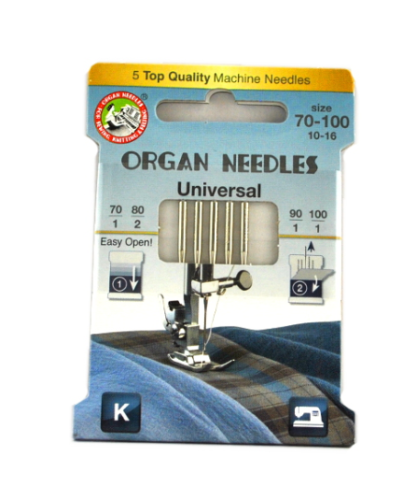 3208 Igły Organ ECO uniwersalne rozmiary 70, 80, 90, 100