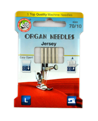 3215 Igły Organ ECO Jersey rozmiar 70/10