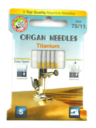 3224 Igły Organ ECO Titanium rozmiar 75