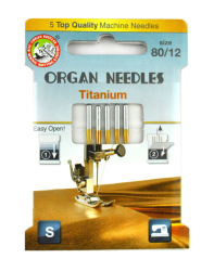 3225 Igły Organ ECO Titanium rozmiar 80