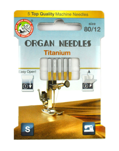 3225 Igły Organ ECO Titanium rozmiar 80