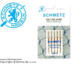 Igły do stretchu do maszyn Pfaff SCHMETZ półpłaskie 90 - 5 szt. (S26)