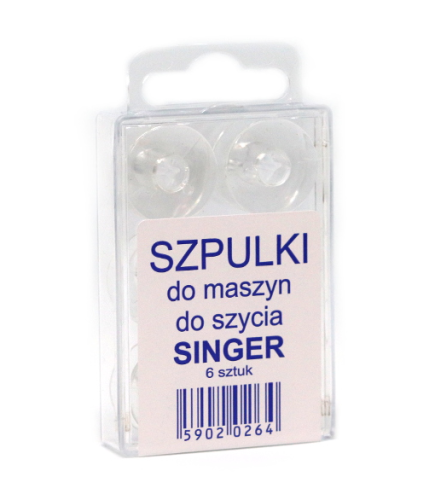 0224 - Zestaw szpulek SINGER ŁUCZNIK KL.800 6 sztuk