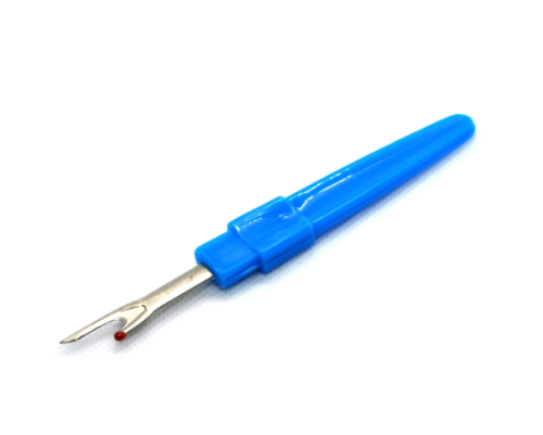 Prujka krawiecka zrywacz ściegów kolorowa 12cm