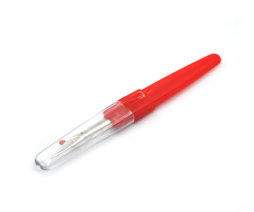 Prujka krawiecka zrywacz ściegów kolorowa 12cm