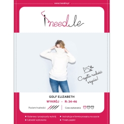 Wykrój ELIZABETH - klasyczny golf damski