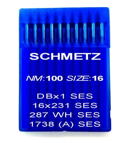 Igły Schmetz 16x231 DBx1 rozmiar 100 SES do stebnówek