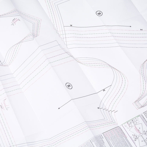 Wykrój SIMONA - spodnie damskie typu cygaretki