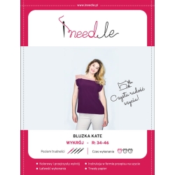 Wykrój KATE - bluzka damska typu kimono