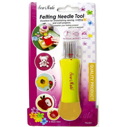 Przyrząd do filcowania 7 grubych igieł