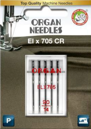 3131 Igły półpłaskie Organ Elx705 CR rozmiar 90