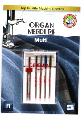 3159 Igły półpłaskie ORGAN MULTI do różnych materiałów
