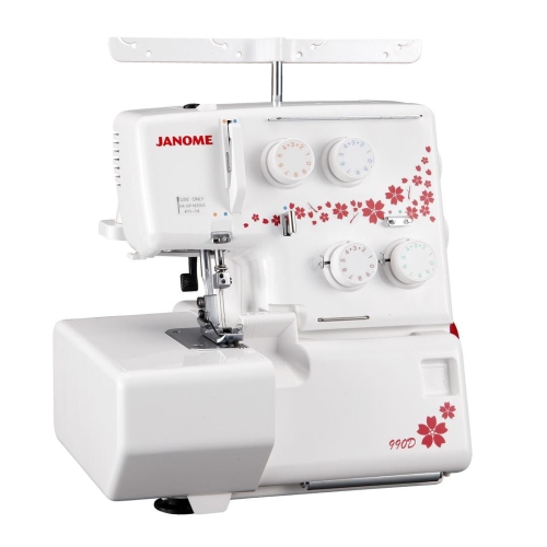 Janome 990D Owerlok 4-nitkowy + Wariant - Mega pakiet