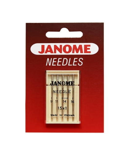 3308 Igły Janome do tkanin rozmiary 65, 75, 90, 100