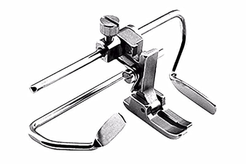 Stopka uniwersalna z dwoma prowadnikami P723