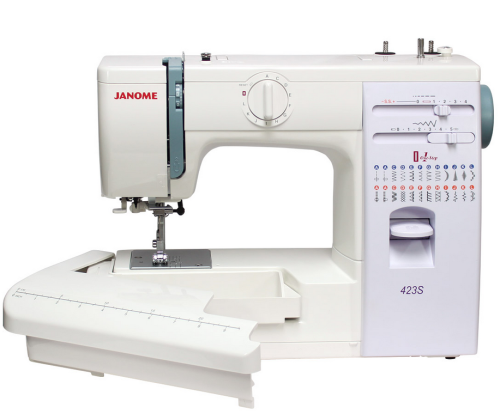 Janome 423S Maszyna do szycia z walizką + gratisy 