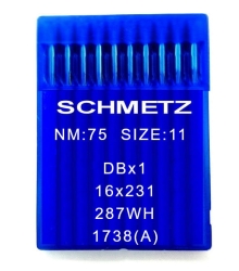 Igły Schmetz 16x231 DBx1 rozmiar 75 R do stebnówek