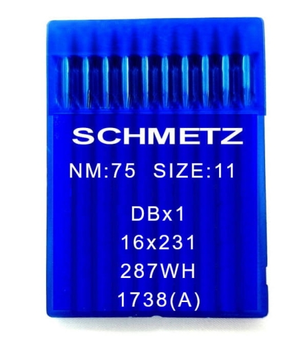 Igły Schmetz 16x231 DBx1 rozmiar 75 R do stebnówek