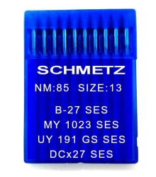 Igły Schmetz B27 rozmiar 85 SES do owerloków
