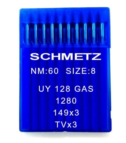 Igły Schmetz UY-128 GAS rozmiar 60 R do renderek