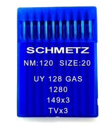 Igły Schmetz UY-128 GAS rozmiar 120 R do renderek