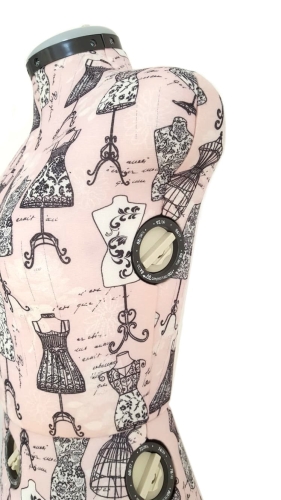 Manekin krawiecki damski, regulowany 36-42