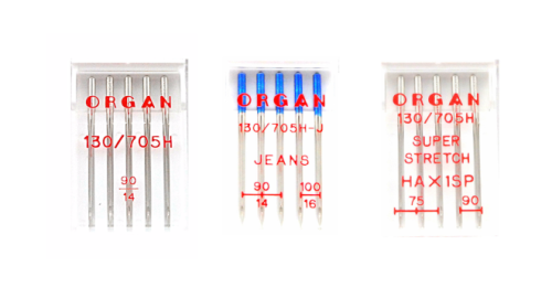Zestaw startowy igieł półpłaskich do maszyn domowych