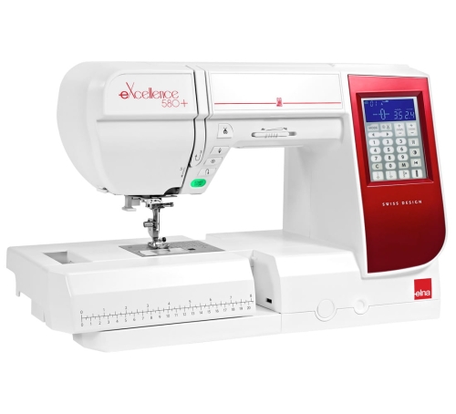 Elna 580 eXcellence Maszyna do szycia + Stopki + Gratisy 